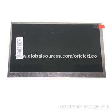 7.0-inch TFT LCD panel, with high resolution 1024x600 resolution, Active area size 153.6X90mmNew